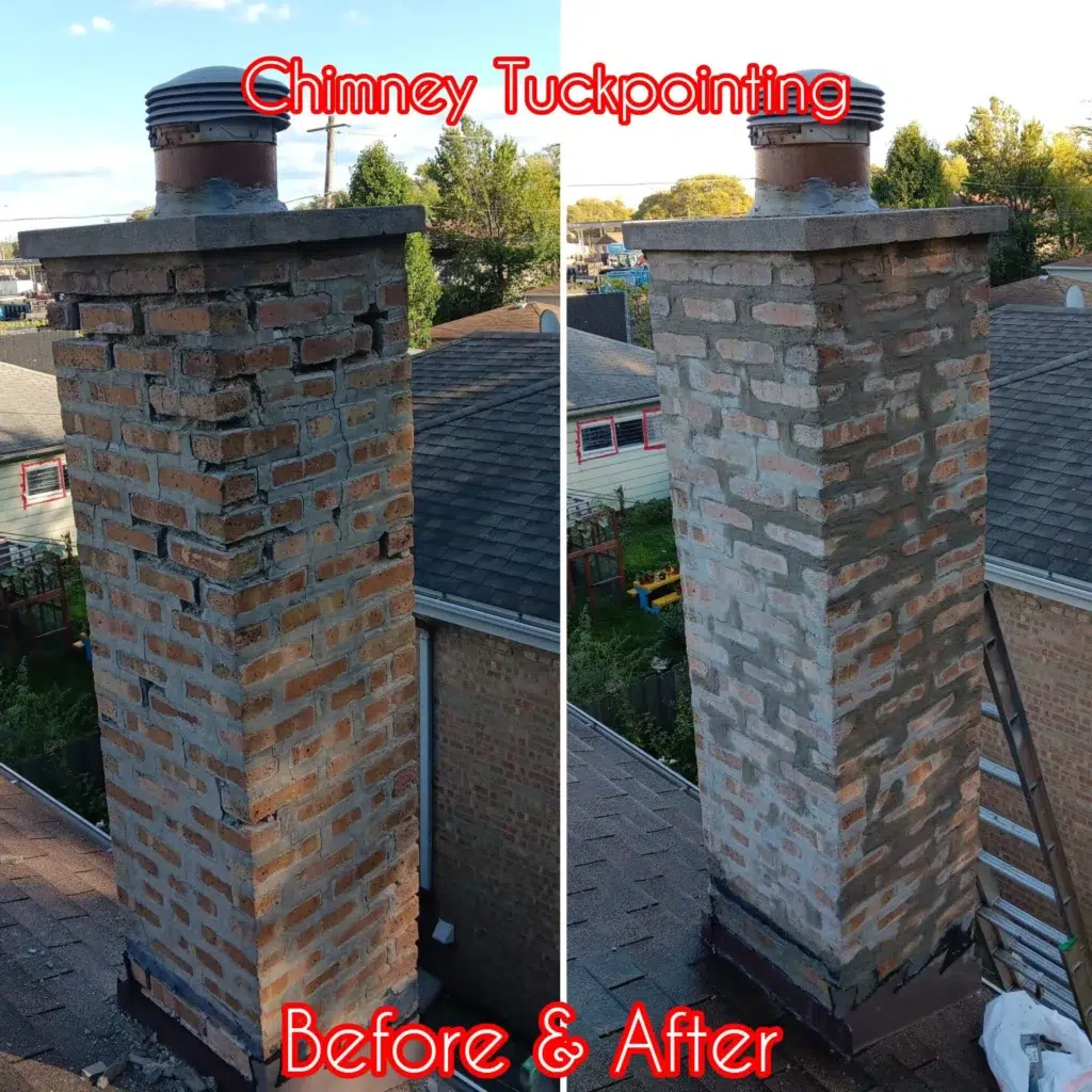 Gutter Wilson Company - Chimney tuckpointing